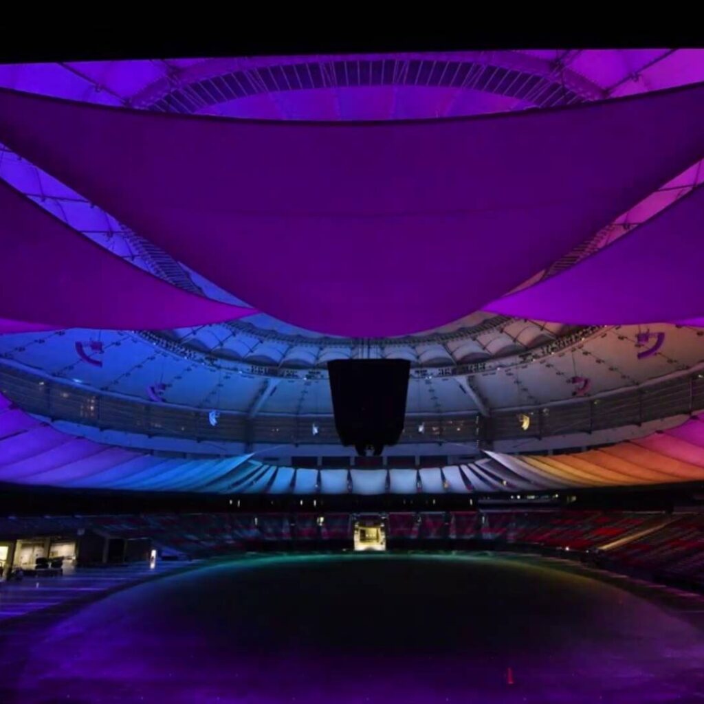 BC Place Field of Play LED Lighting Replacement