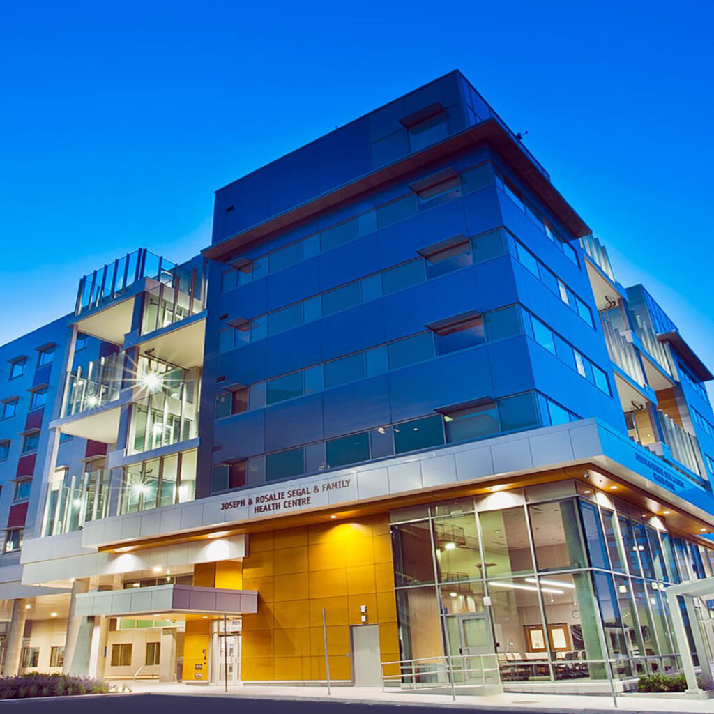 Joseph & Rosalie Segal Family Health Centre Building Exterior