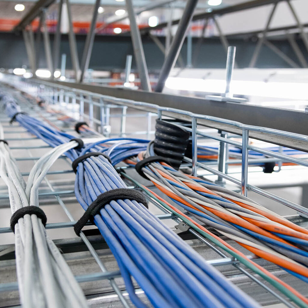Cytiva Pharmaceutical Facility Structured Cabling and Cable Tray