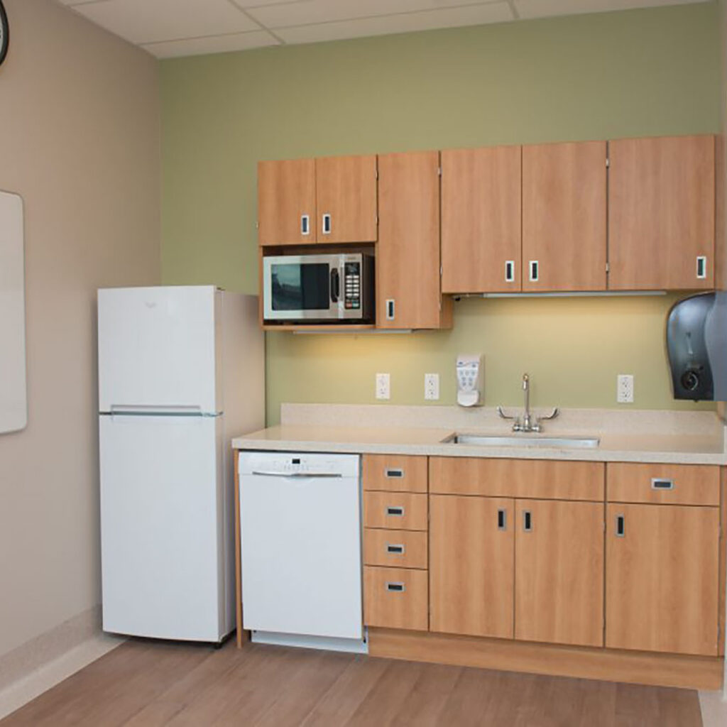 Joseph & Rosalie Segal Family Health Centre Kitchen Area