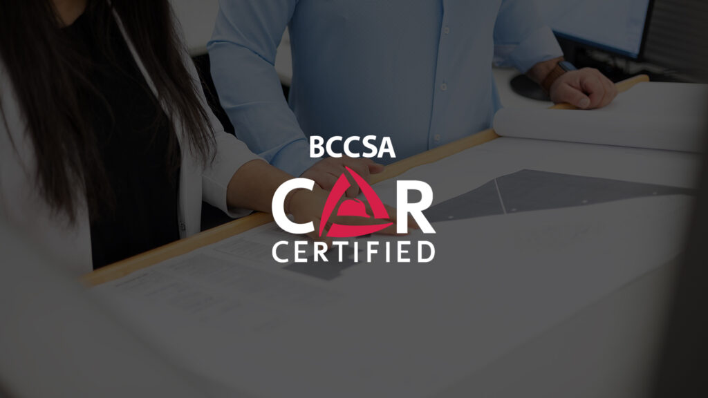 BCCSA COR Certified