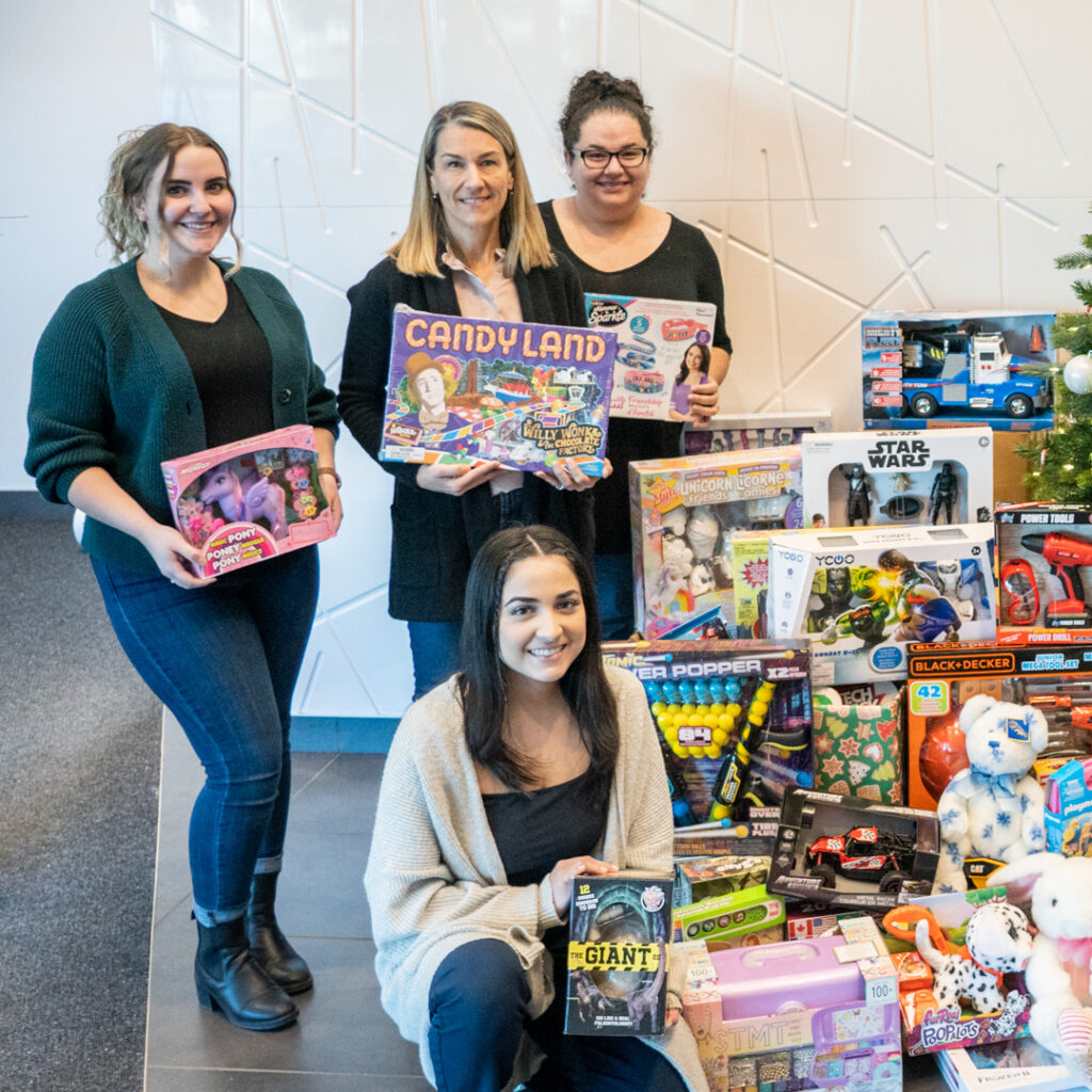 Charitable giving toy drive at Houle Burnaby 2022