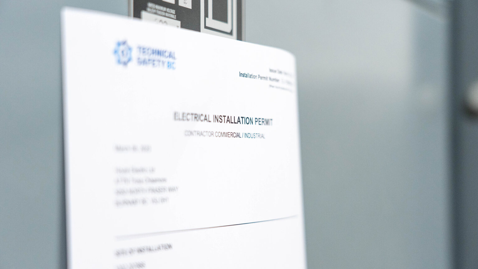 Houle electrical permits