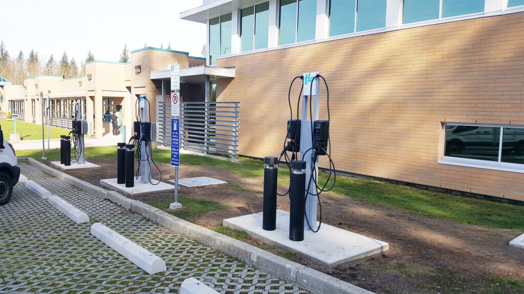 Fraser Regional Correctional Centre Electric Vehicle Charging Stations.