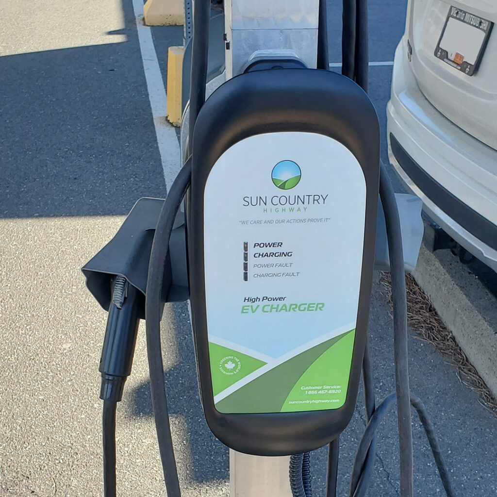 Houle installed Sun Country level 2 charging station