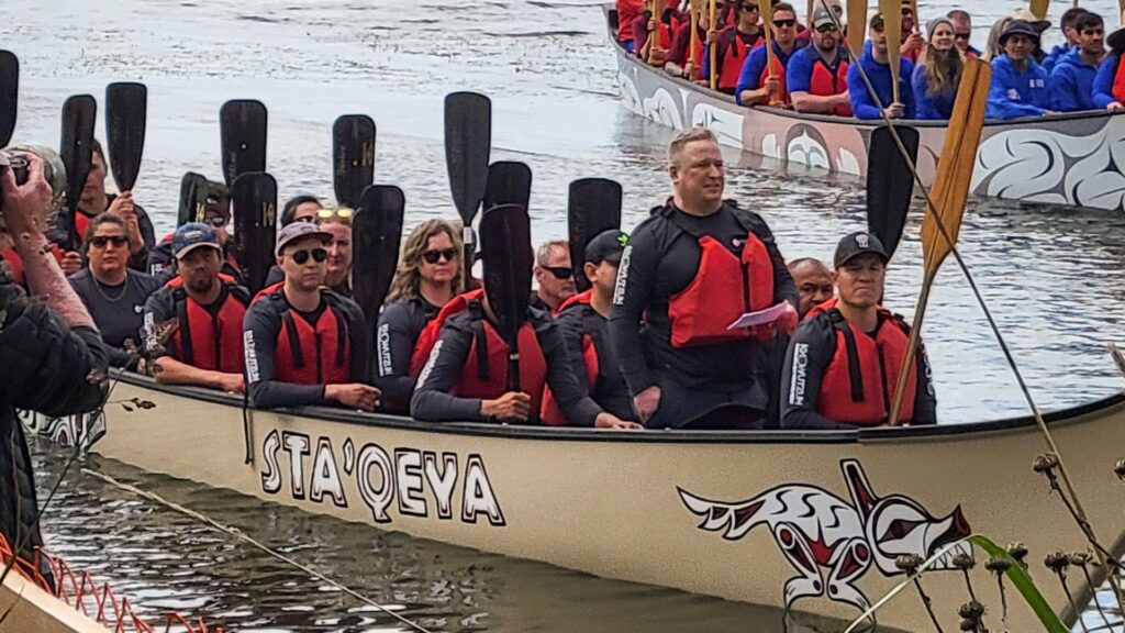 Indigenous Peoples Day 2019 RRU Canoe Race