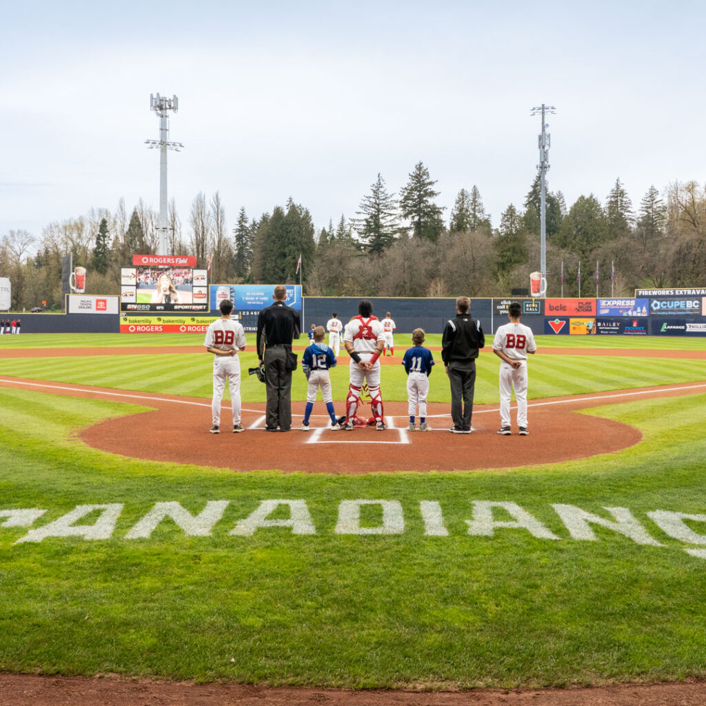 Vancouver Canadian Baseball Team at Nat Bailey Stadium