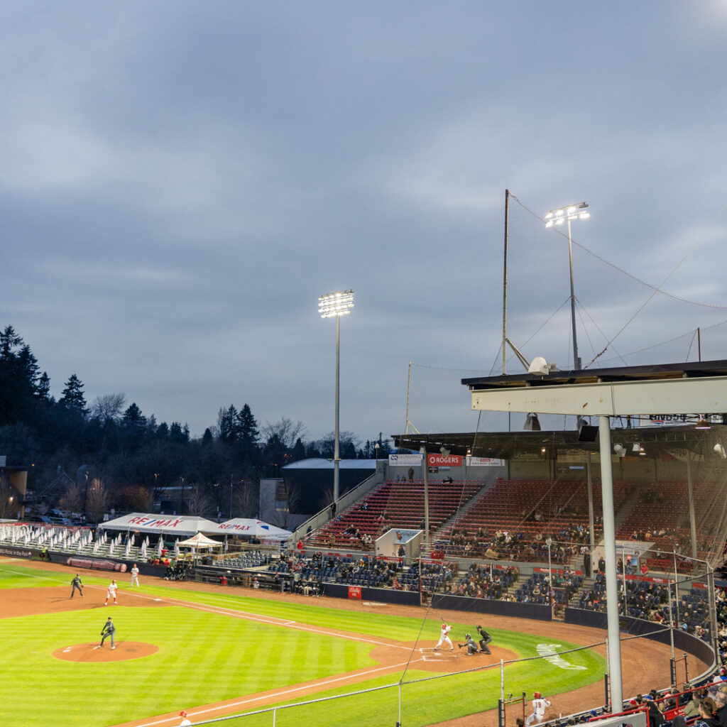 Nat Bailey Stadium Lighting