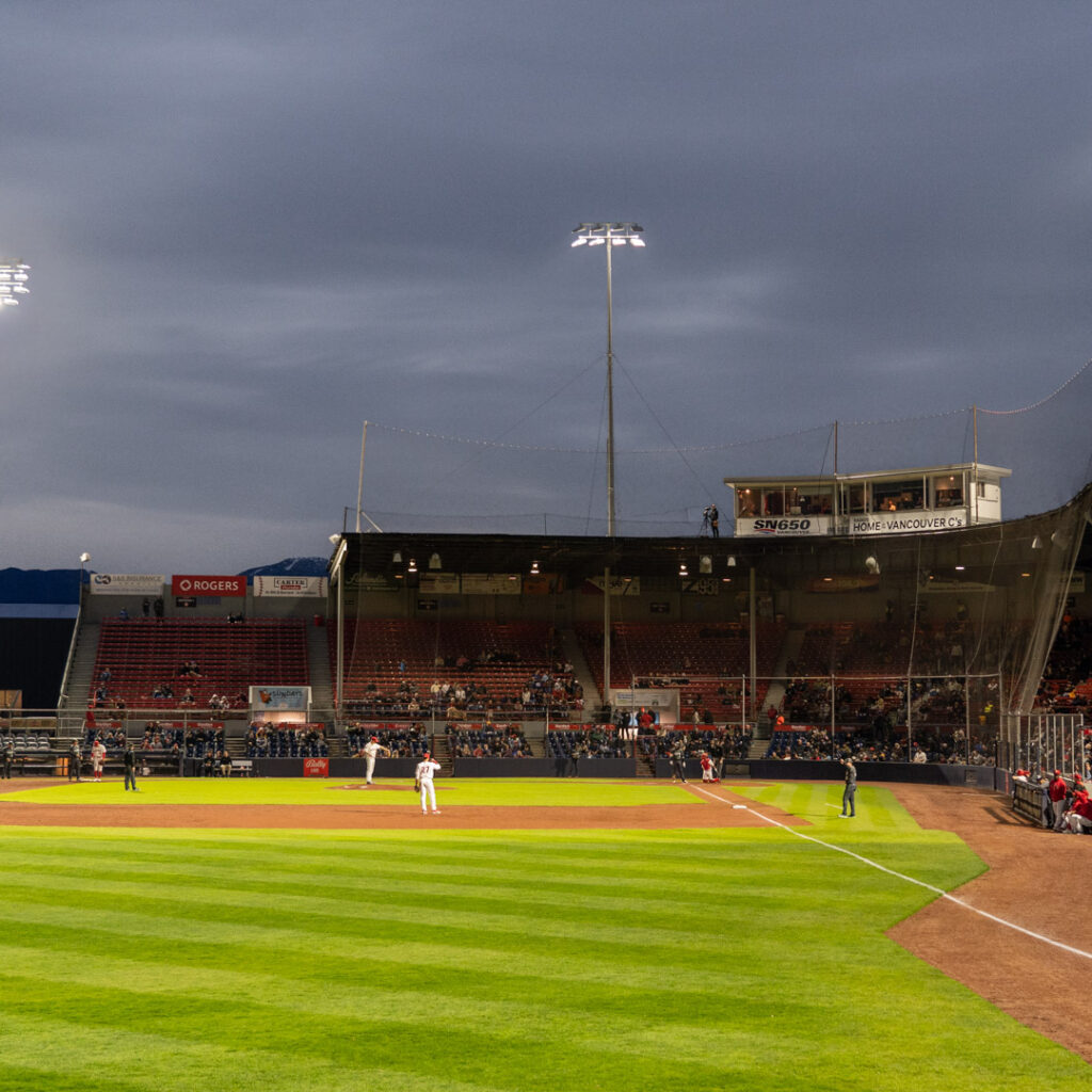 Nat Bailey Stadium Lighting