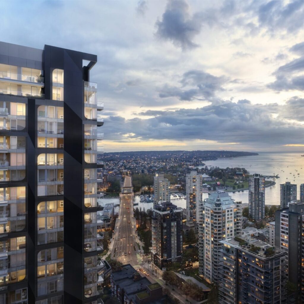 2 Burrard Place Rendering - External View