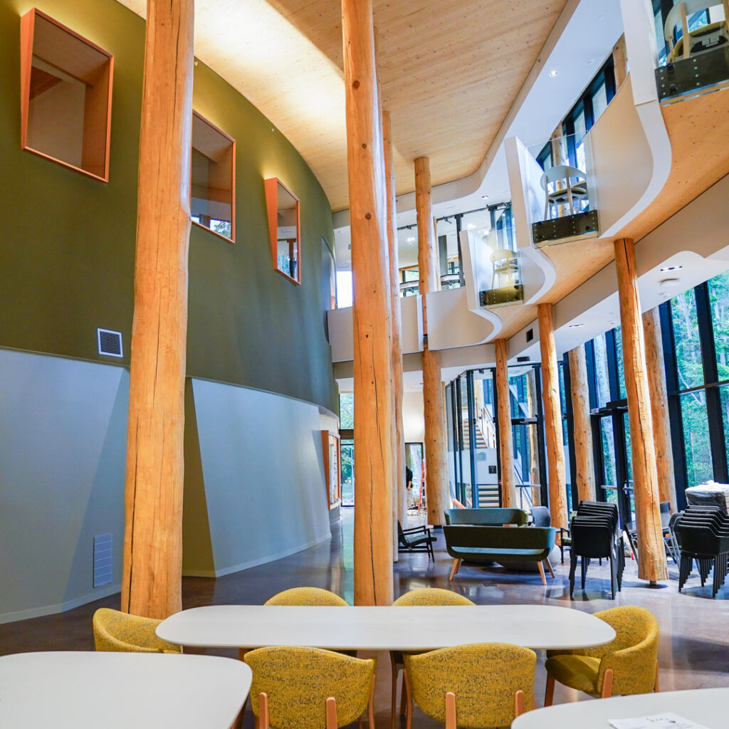 First images of new Indigenous Law Building.