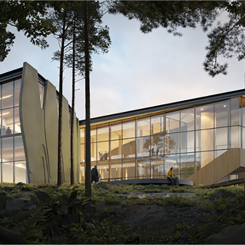 University of Victoria National Centre for Indigenous Laws Rendering Photo