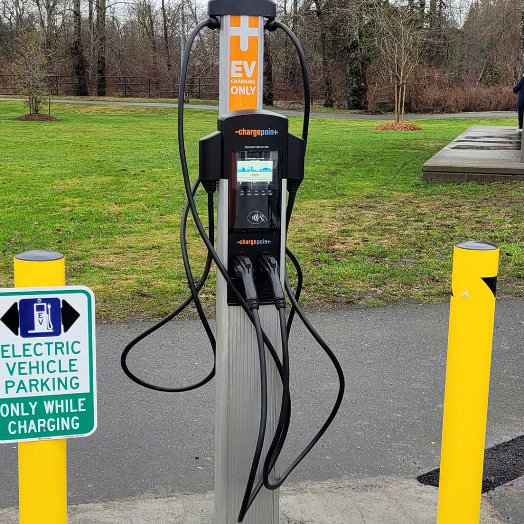 EV Charger at Lewis Centre