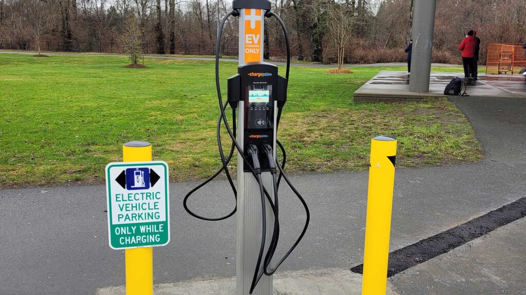 EV Charger at Lewis Centre