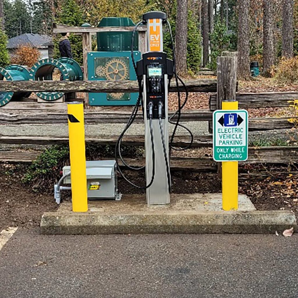 EV Charger at Oliver Woods Charger