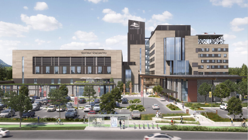 Cowichan District Hospital Replacement Project - Main Entrance