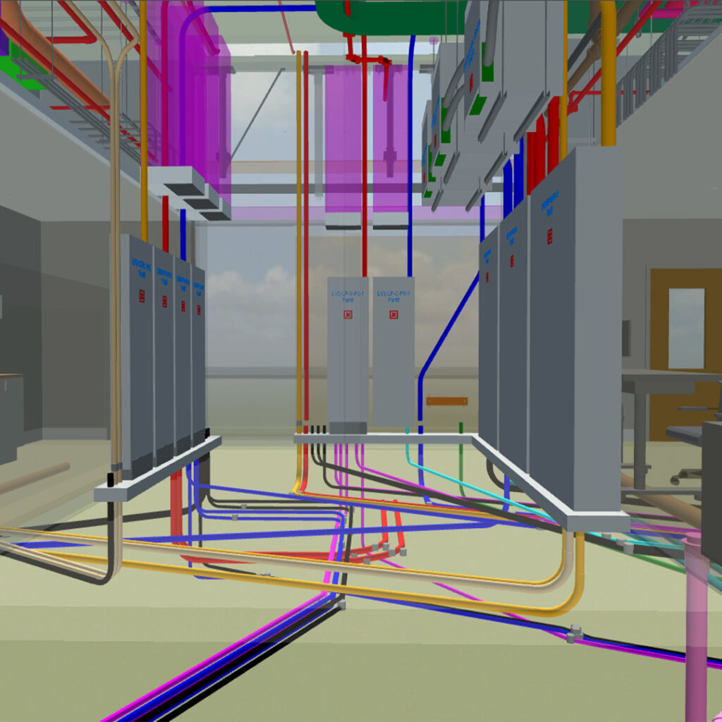 3D BIM modeling of Cowichan Hospital Replacement Project