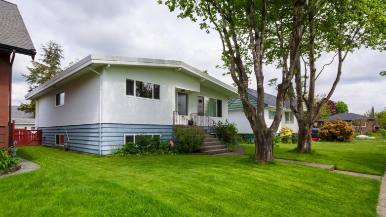 A modest house in British Columbia