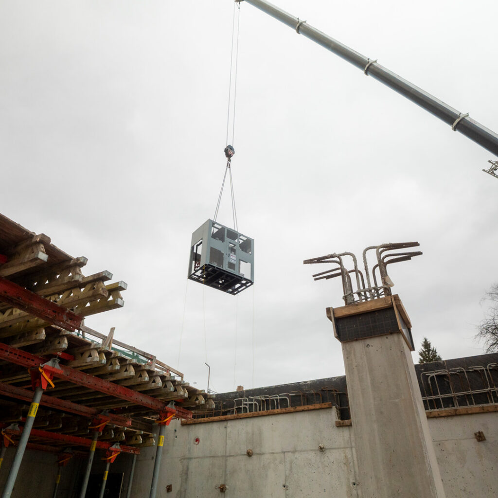 Cameron Community Centre and Library Transformer Lift