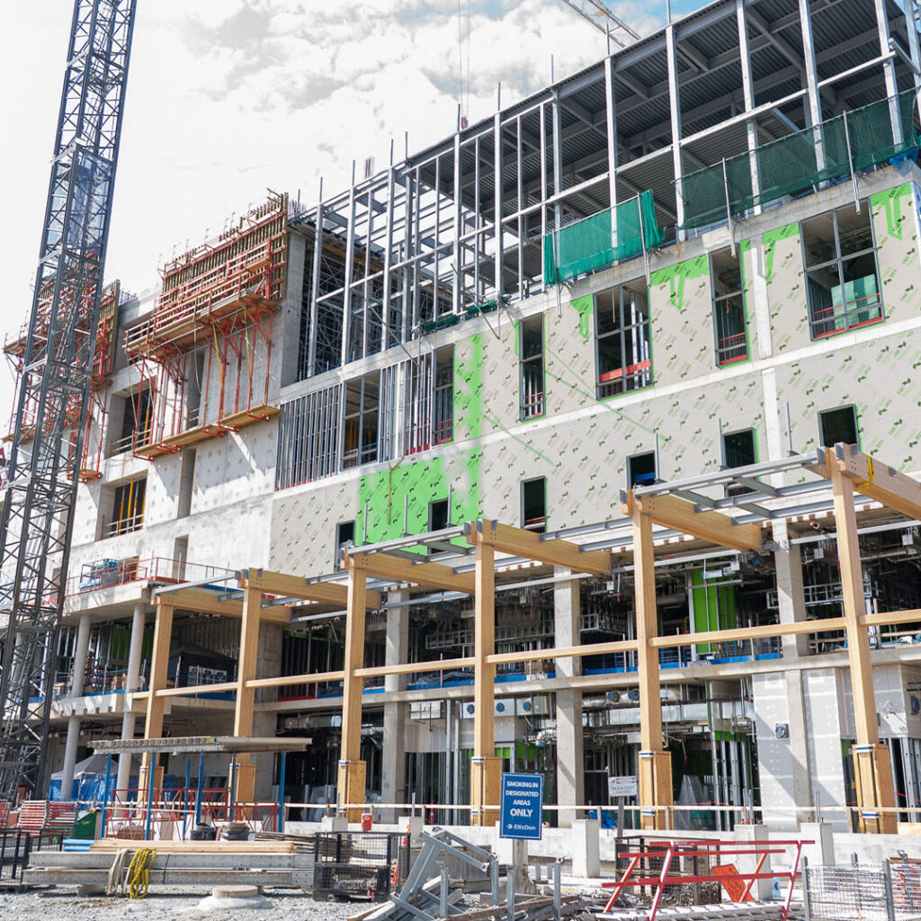 The new Surrey Hospital and BC Cancer Centre