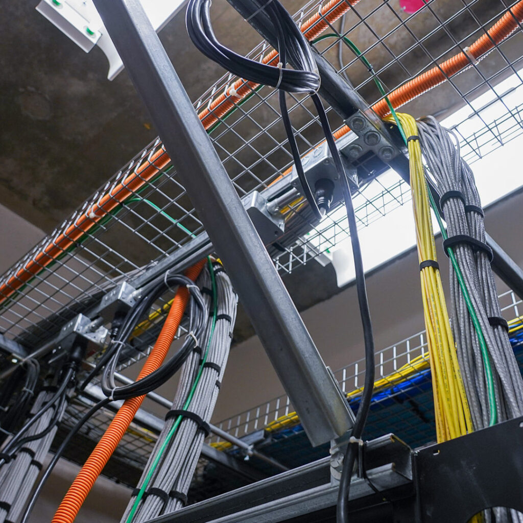 Abbotsford Regional Hospital and Cancer Centre Structured Cabling in Data Room