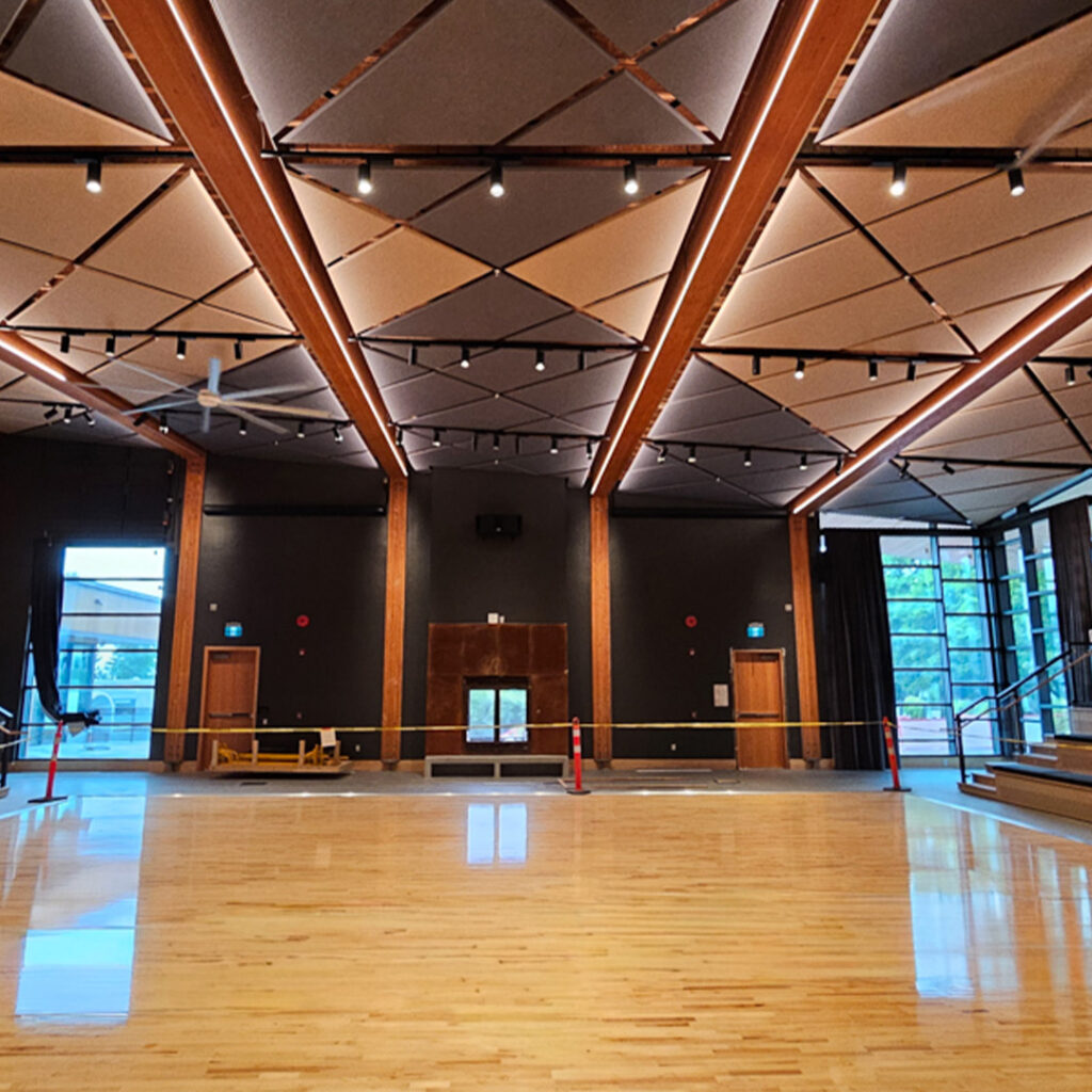 First Peoples' Gathering House - Interior