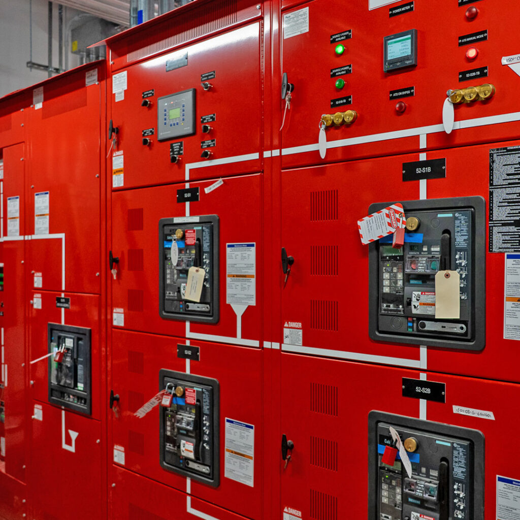 Surrey Memorial Hospital Renal Centre Electrical Room