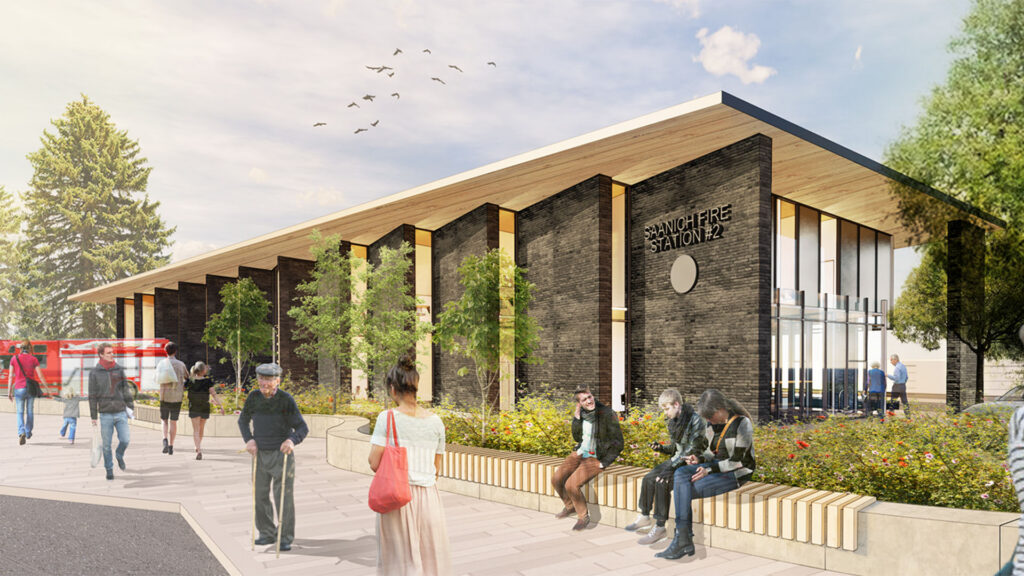 Saanich Fire Station #2 Rendering