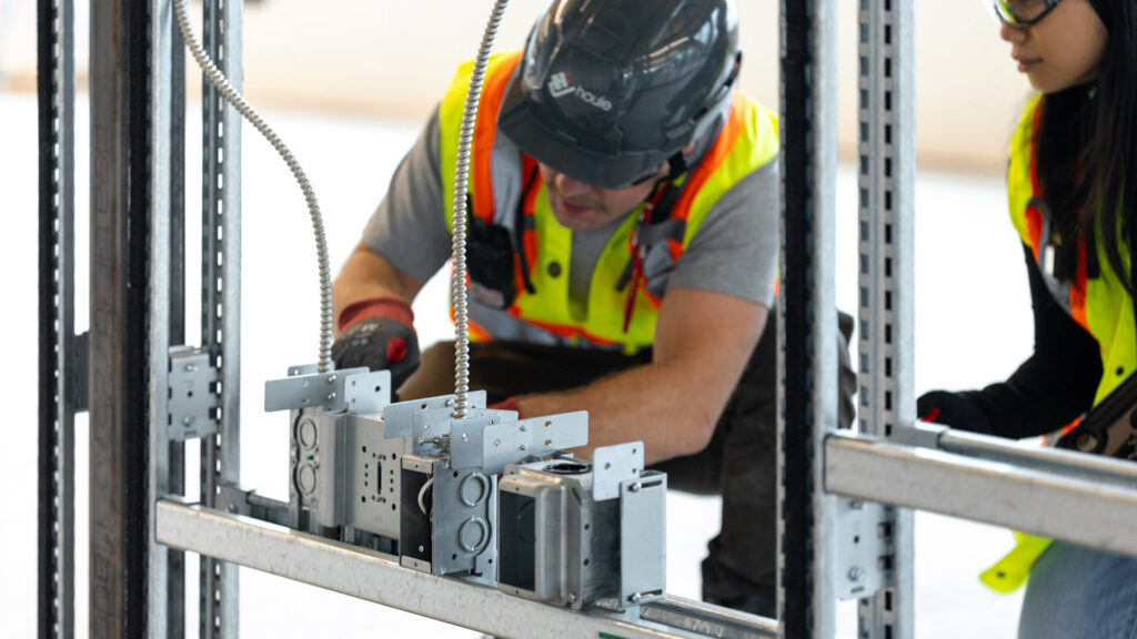 Houle Field Employee Working on Site