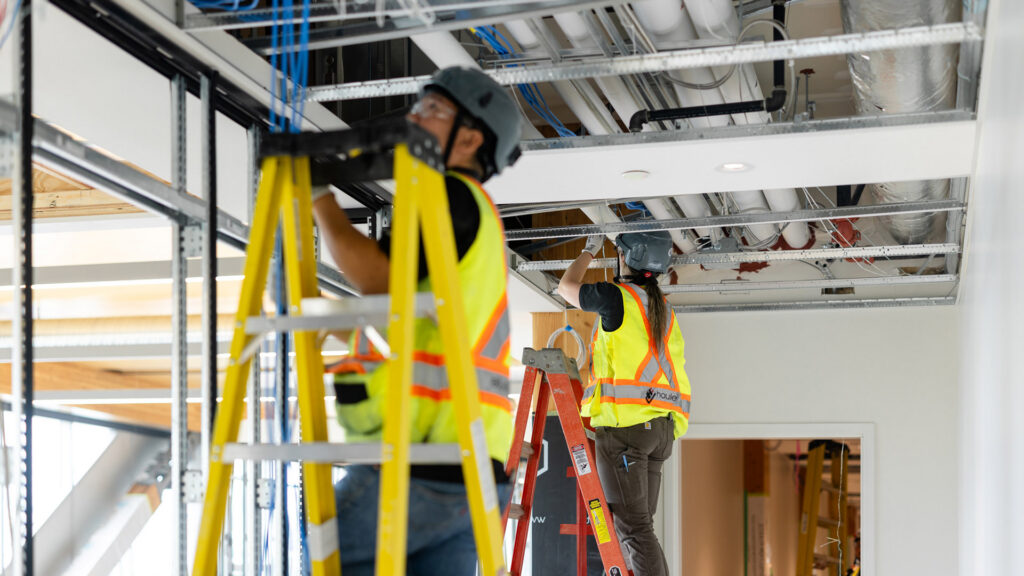 Houle Field Employees Working on Site