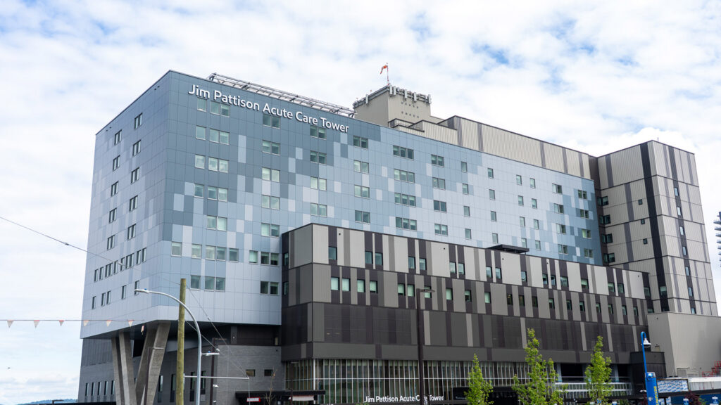 Houle completed the electrical scope at the Royal Columbian Hospital